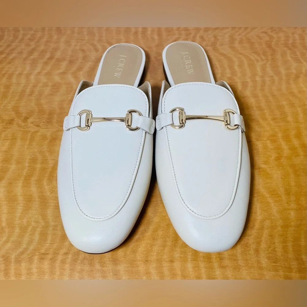 J. Crew Bit Loafer Mules.